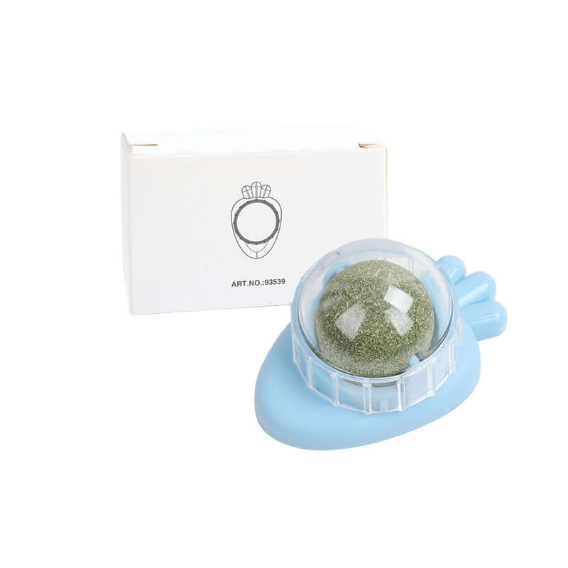 Mint Rotating Ball Happy Interactive Cat Toy - Premium 0 from HappyDogs.Company - Just $16! Shop now at HappyDogs.Company