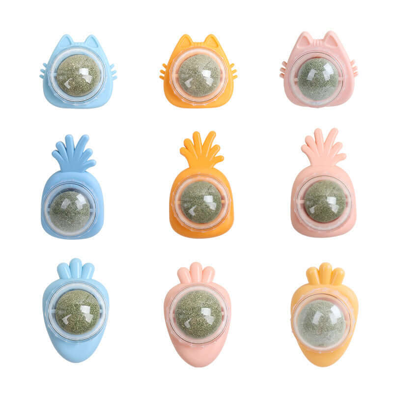 Mint Rotating Ball Happy Interactive Cat Toy - Premium 0 from HappyDogs.Company - Just $16! Shop now at HappyDogs.Company