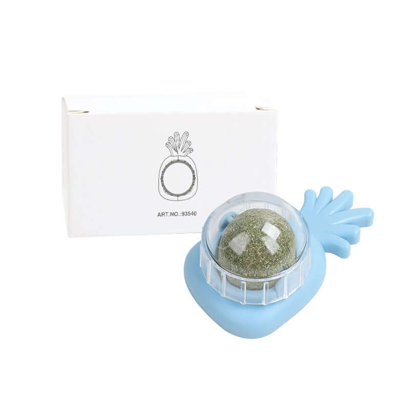 Mint Rotating Ball Happy Interactive Cat Toy - Premium 0 from HappyDogs.Company - Just $16! Shop now at HappyDogs.Company
