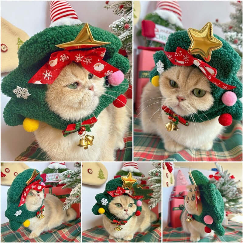 Pet Christmas Headgear Cat Dog Christmas Hat - Premium 0 from HappyDogs.Company - Just $15! Shop now at HappyDogs.Company