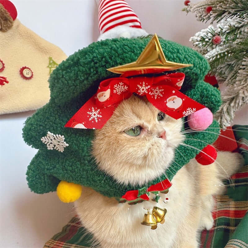 Pet Christmas Headgear Cat Dog Christmas Hat - Premium 0 from HappyDogs.Company - Just $15! Shop now at HappyDogs.Company