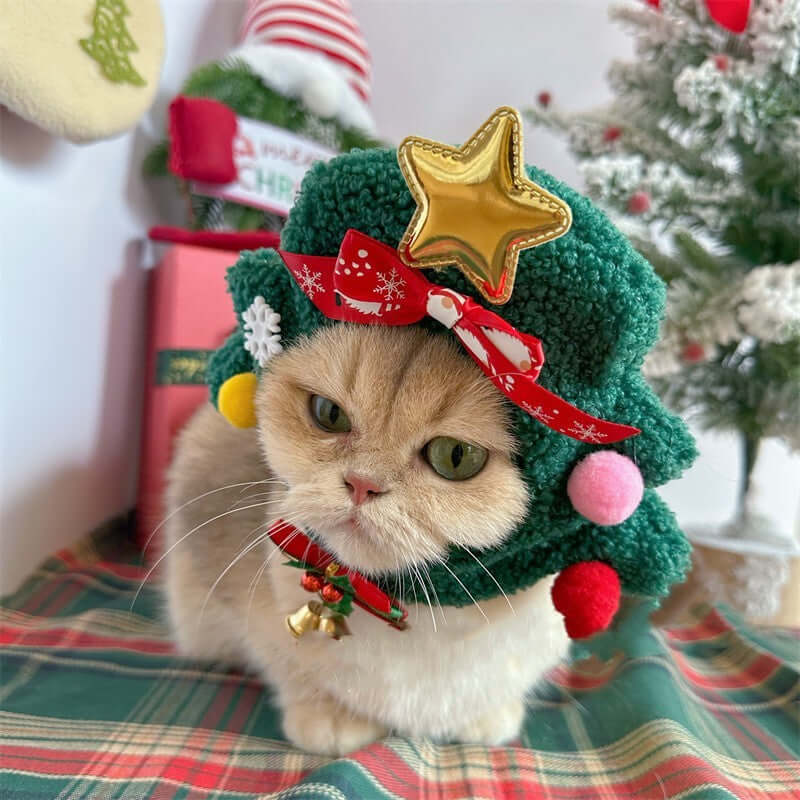 Pet Christmas Headgear Cat Dog Christmas Hat - Premium 0 from HappyDogs.Company - Just $15! Shop now at HappyDogs.Company
