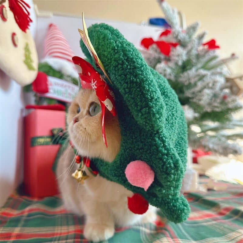 Pet Christmas Headgear Cat Dog Christmas Hat - Premium 0 from HappyDogs.Company - Just $15! Shop now at HappyDogs.Company