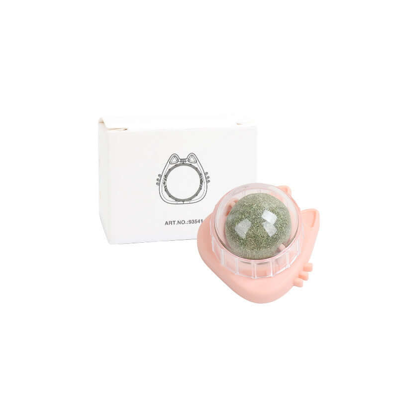 Mint Rotating Ball Happy Interactive Cat Toy - Premium 0 from HappyDogs.Company - Just $16! Shop now at HappyDogs.Company