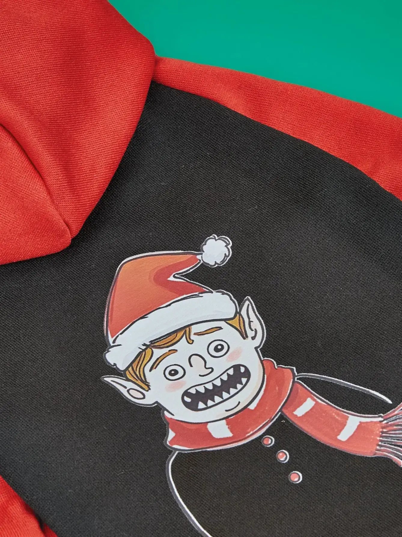 Pet Christmas Hooded Sweatshirt in Red and Black - Premium from HappyDogs.Company - Just $15.99! Shop now at HappyDogs.Company