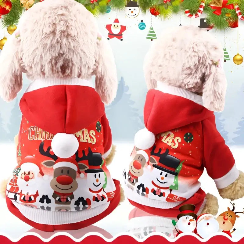 Christmas Dog Coat Sweater - Premium from HappyDogs.Company - Just $33.99! Shop now at HappyDogs.Company