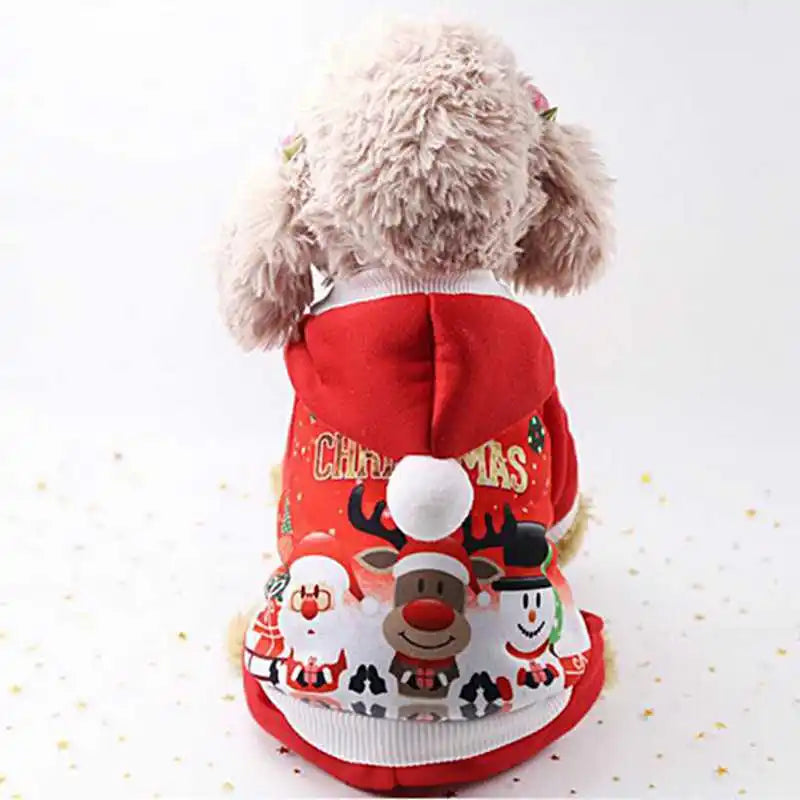 Christmas Dog Coat Sweater - Premium from HappyDogs.Company - Just $33.99! Shop now at HappyDogs.Company