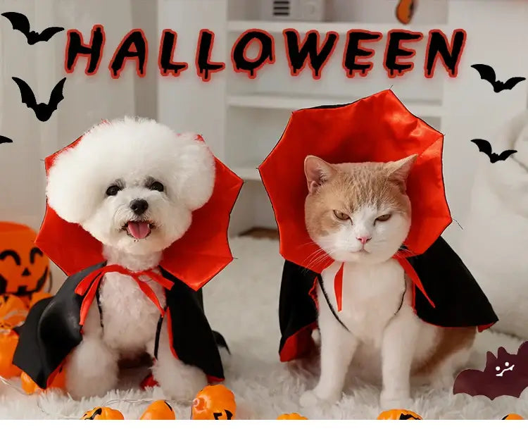Halloween Cute Vampire Pet Clothes - Premium from HappyDogs.Company - Just $30.99! Shop now at HappyDogs.Company