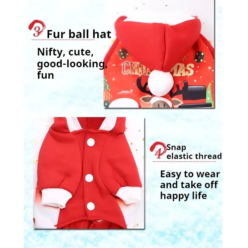 Christmas Dog Coat Sweater - Premium from HappyDogs.Company - Just $33.99! Shop now at HappyDogs.Company