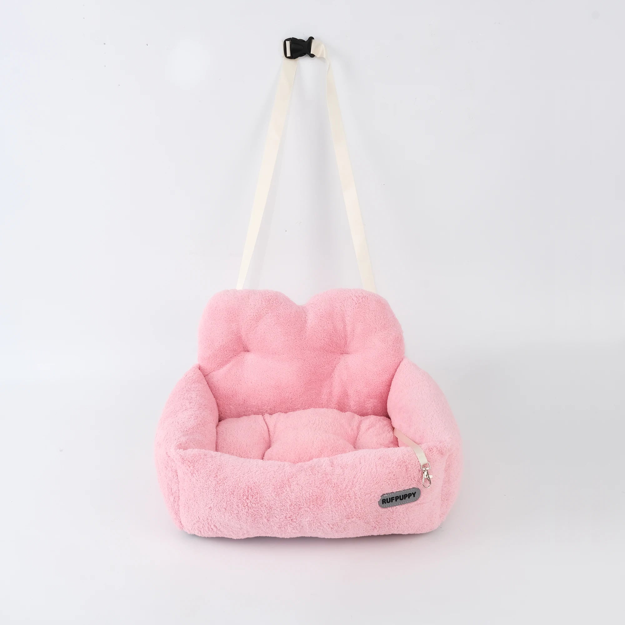 Portable Dog Car Booster Seat Plush - Premium from HappyDogs.Company - Just $47.99! Shop now at HappyDogs.Company