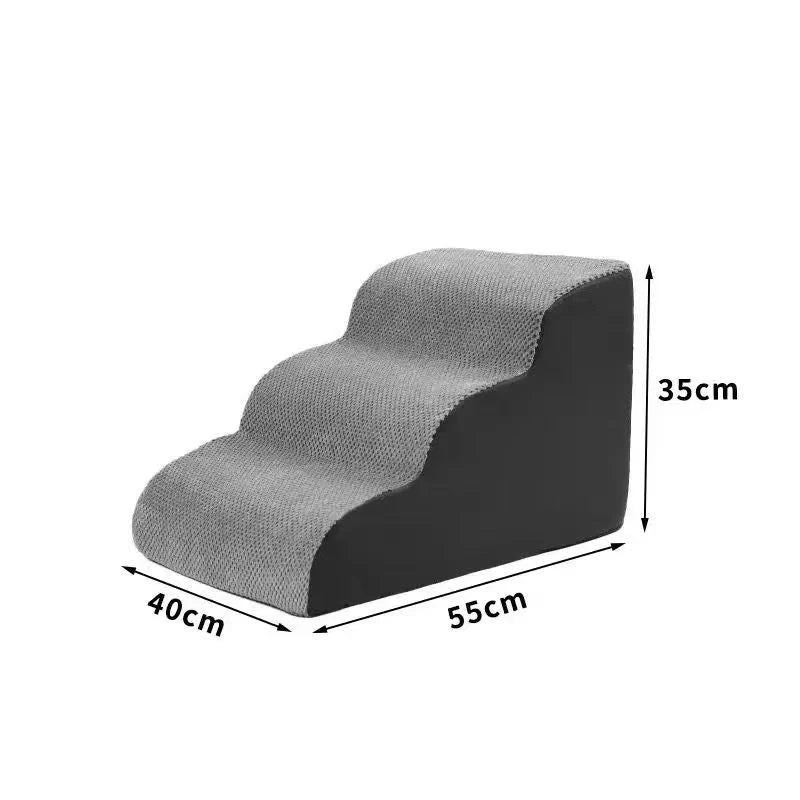 Pet 2/3 Step Dog Stair Ramp - Premium from HappyDogs.Company - Just $39.99! Shop now at HappyDogs.Company