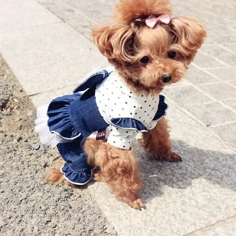Dog Jumpsuits Dress Style - Premium from HappyDogs.Company - Just $40.99! Shop now at HappyDogs.Company