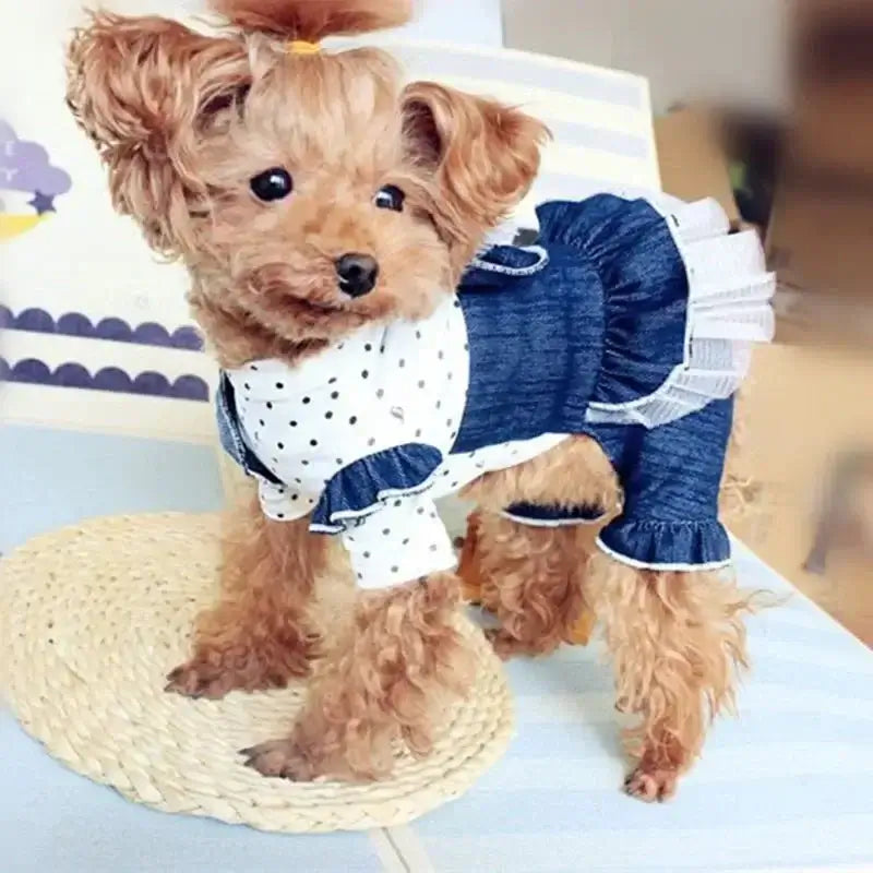 Dog Jumpsuits Dress Style - Premium from HappyDogs.Company - Just $40.99! Shop now at HappyDogs.Company