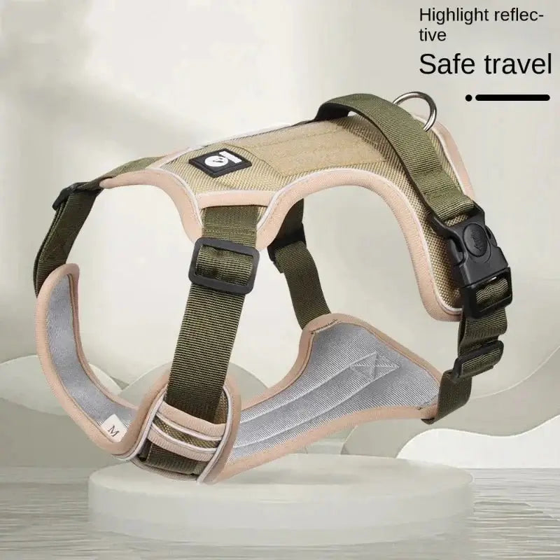 Dog Reflective Safety Training Harness - Premium from HappyDogs.Company - Just $22.99! Shop now at HappyDogs.Company