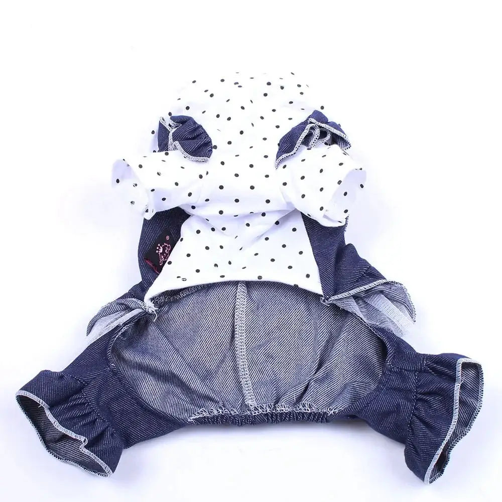 Dots&Bow Princess Dress - Premium from HappyDogs.Company - Just $31.99! Shop now at HappyDogs.Company