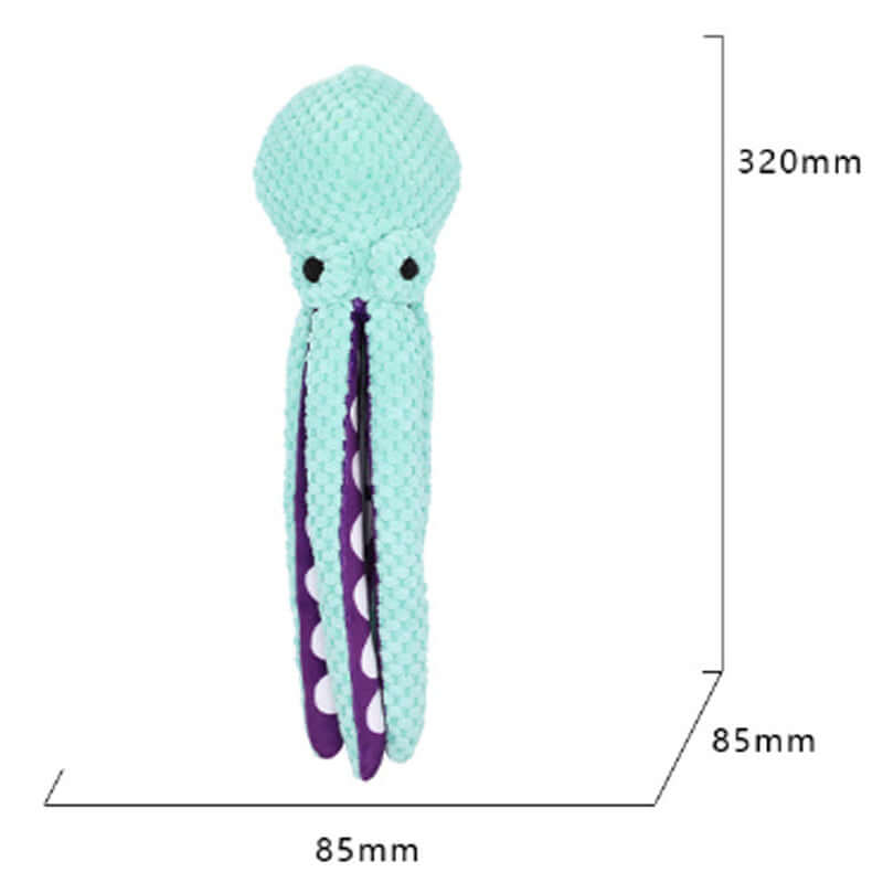 Pet Plush Toy Cat Dog Voice Octopus Shell Puzzle Toy Bite Resistant Interactive Pet Dog Teeth Cleaning Chew Toy Pet Supplies - Premium 4 from HappyDogs.Company - Just $10.01! Shop now at HappyDogs.Company
