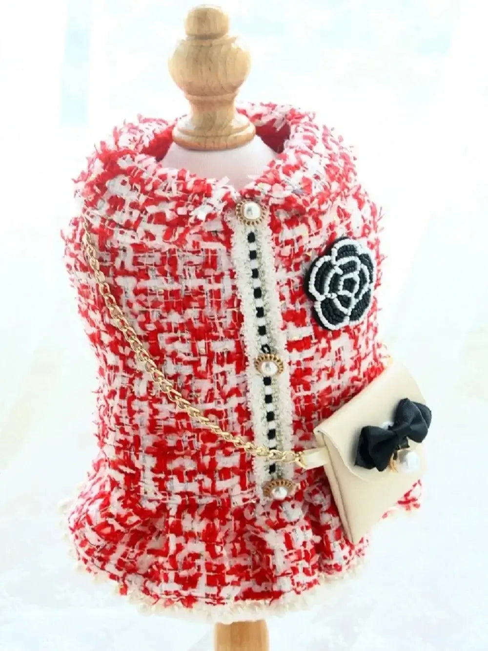 Handmade Tweed Pet Dress - Premium from HappyDogs.Company - Just $66.99! Shop now at HappyDogs.Company