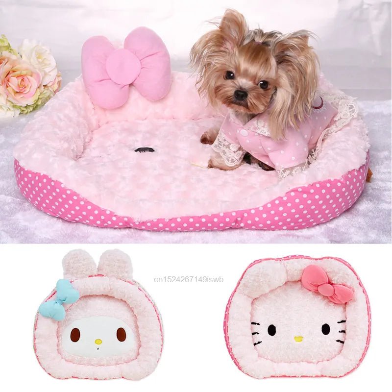 Hello Kitty Melody Pink Dog Bed - Premium from HappyDogs.Company - Just $53.99! Shop now at HappyDogs.Company