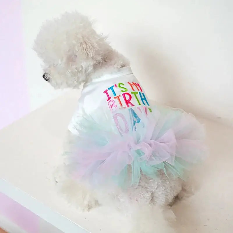 Its My BirthDay Pet Dress - Premium from HappyDogs.Company - Just $32.99! Shop now at HappyDogs.Company