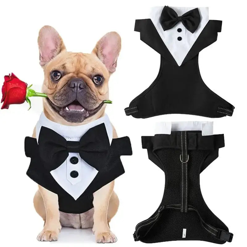 Pet Tuxedo Harness - Premium from HappyDogs.Company - Just $35.99! Shop now at HappyDogs.Company