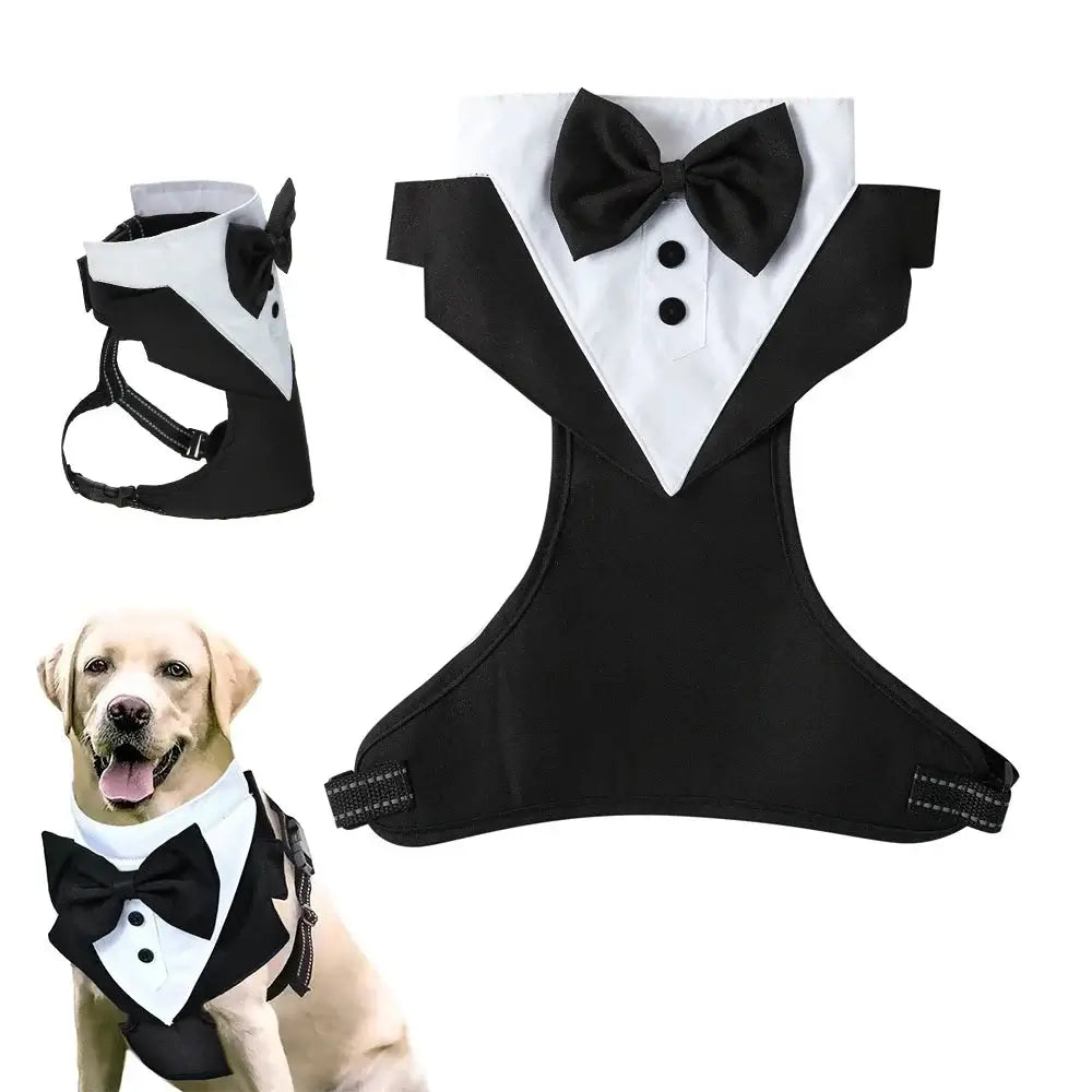 Pet Tuxedo Harness - Premium from HappyDogs.Company - Just $35.99! Shop now at HappyDogs.Company