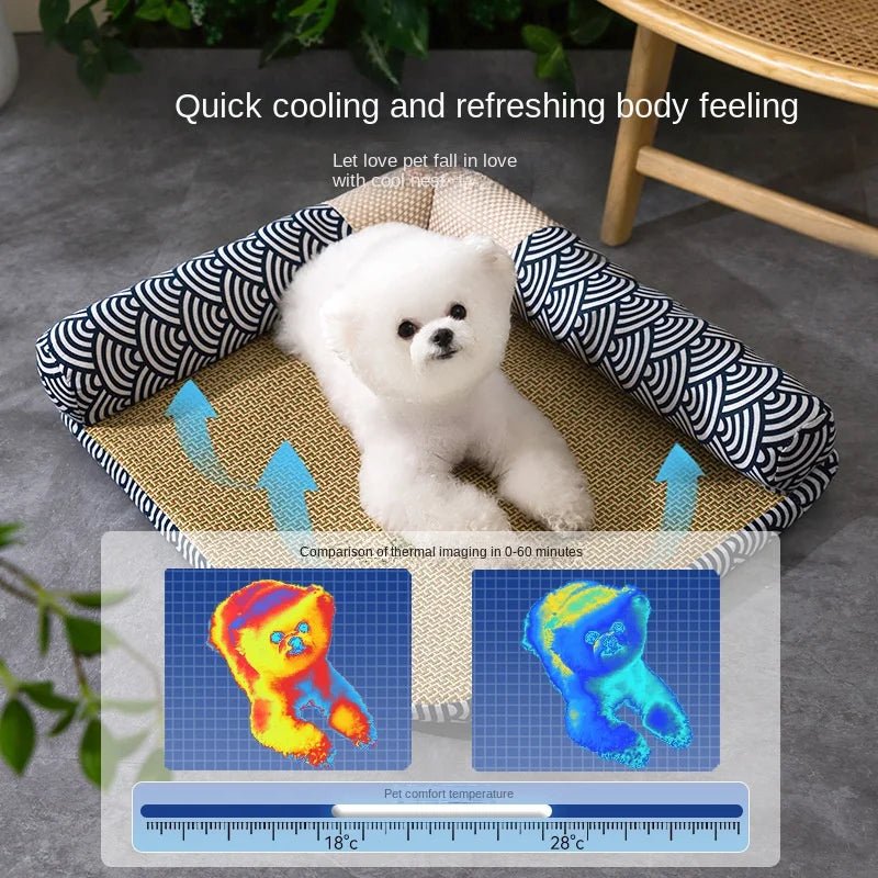 Summer Pet Ice Bed Pillow - Premium from HappyDogs.Company - Just $34.99! Shop now at HappyDogs.Company