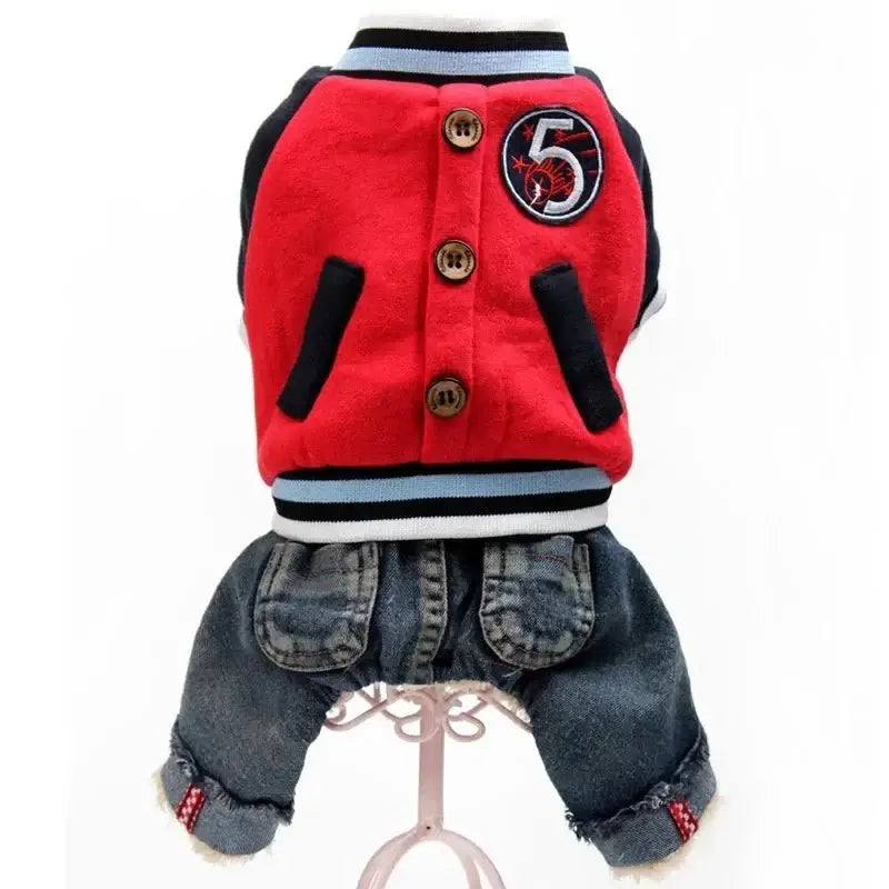 Winter Dog Jumpsuit - Premium from HappyDogs.Company - Just $56.99! Shop now at HappyDogs.Company