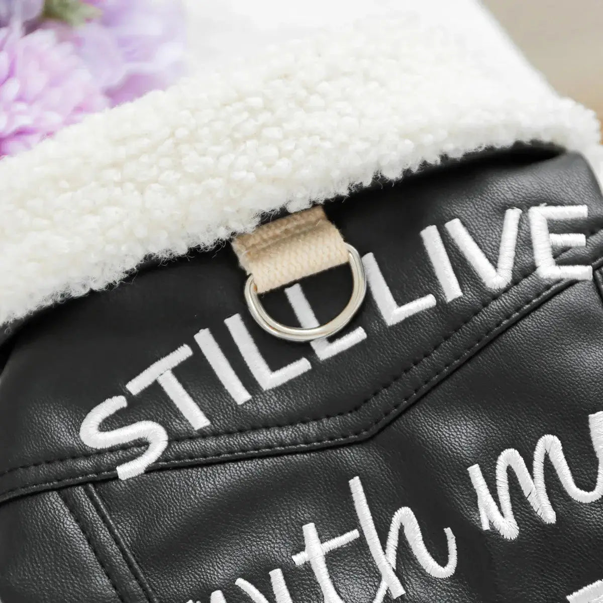 Winter PU Leather Dog Jacket Letters - Premium from HappyDogs.Company - Just $50.99! Shop now at HappyDogs.Company