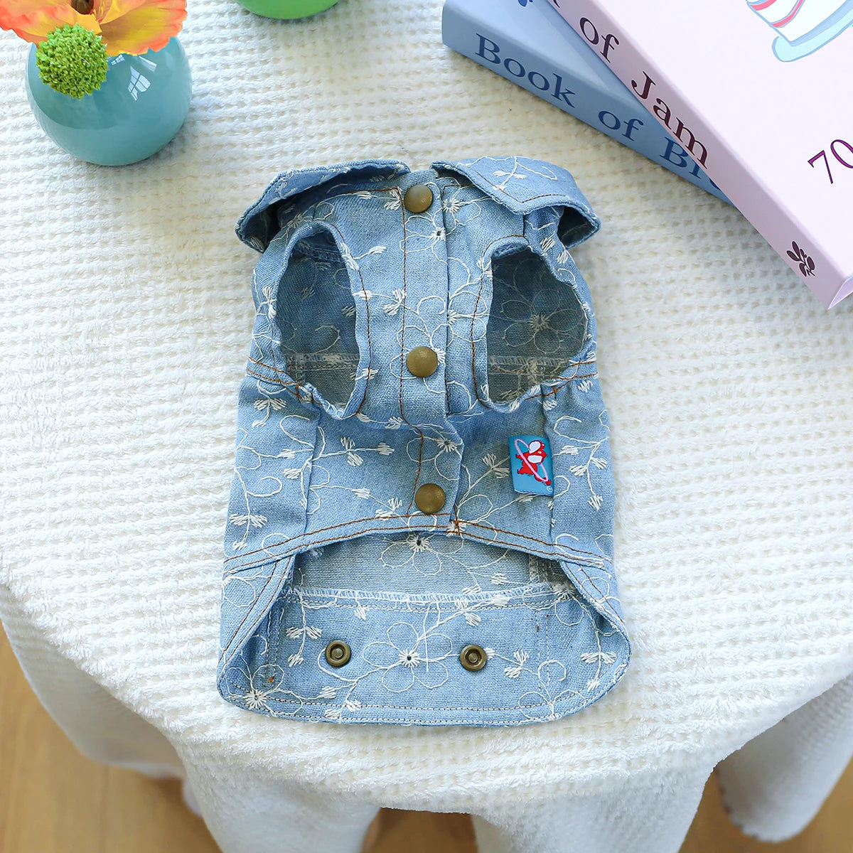 Summer Sleeveless Blue Vest - Premium  from HappyDogs.Company - Just $24.99! Shop now at HappyDogs.Company