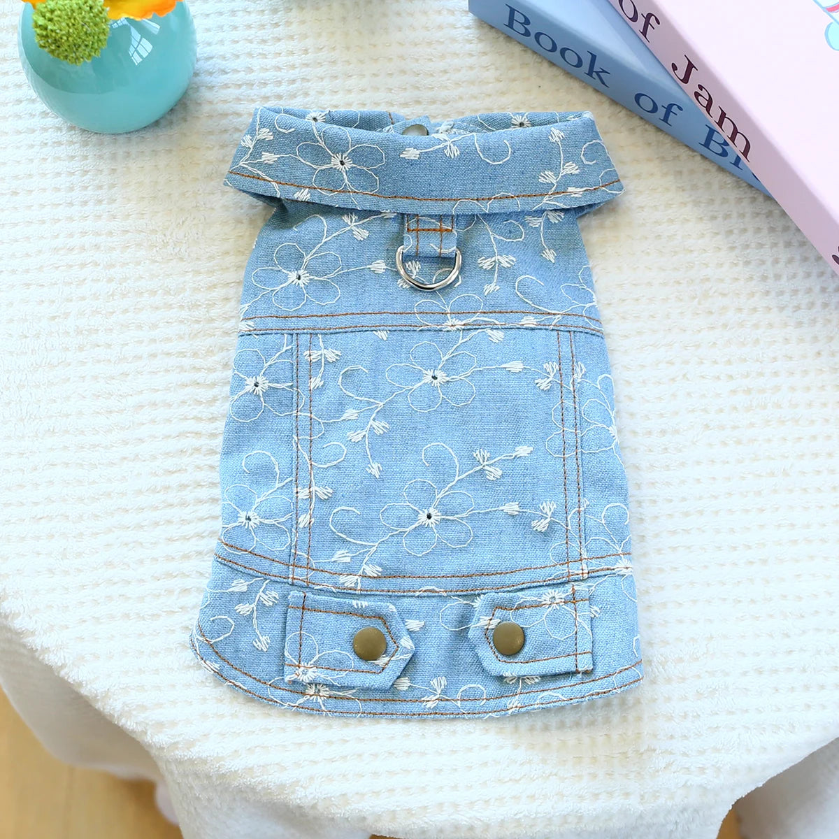 Summer Sleeveless Blue Vest - Premium  from HappyDogs.Company - Just $24.99! Shop now at HappyDogs.Company