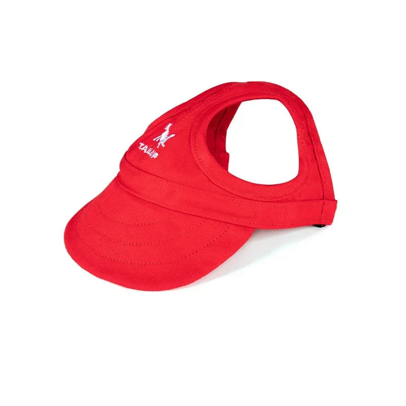 Summer Solid Color Dog Baseball Visor Hat - Premium  from HappyDogs.Company - Just $22.99! Shop now at HappyDogs.Company