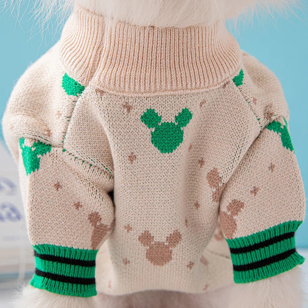 Sweater Cute Mickey Knitted For Small Dogs And Cats - HappyDogs.Company